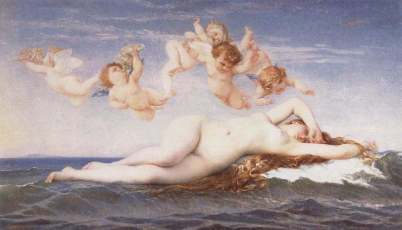 Alexandre  Cabanel The Birth of Venus Germany oil painting art
